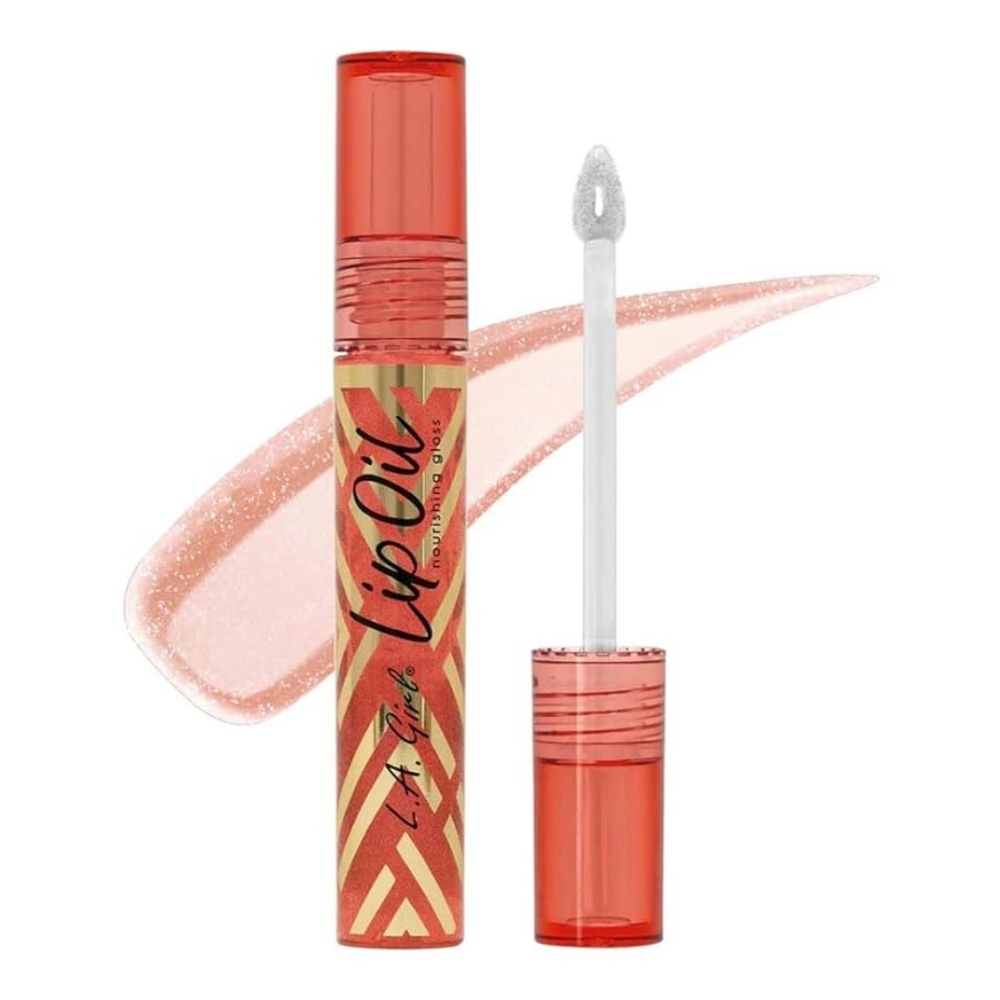 LA Girl Lip Oil Nourishing Gloss, Shimmer Cherry GLC725